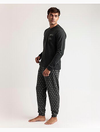 Pyjama croisé à manches longues pour homme ADMAS MAGNIFIC