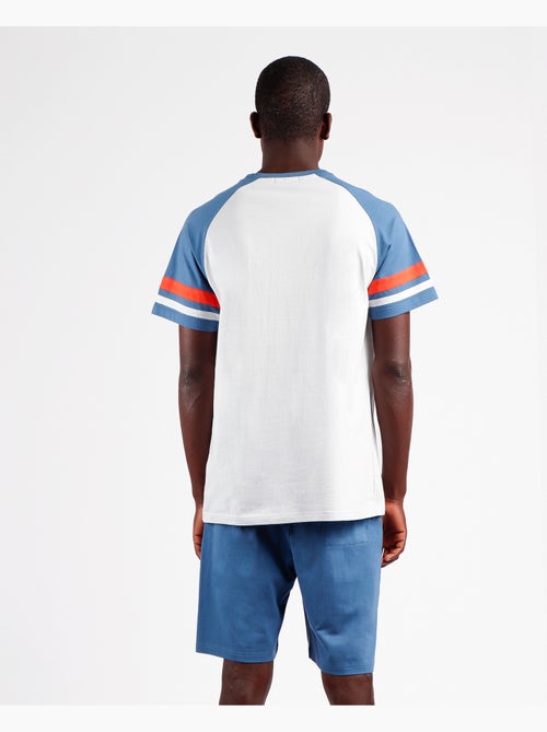 Pyjama cycliste à manches courtes pour homme ADMAS - Kiabi Pyjama cycliste à manches courtes pour homme ADMAS - Kiabi