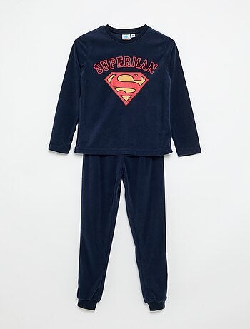 Pyjama 'DC Comics' 2 pièces - T-shirt à manches longues + pantalon