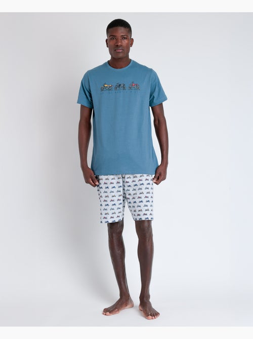 Pyjama de course à manches courtes pour homme DIVER - Kiabi Pyjama de course à manches courtes pour homme DIVER - Kiabi