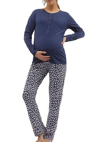 Pyjama de Grossesse Femme Mamalicious Lia Leo