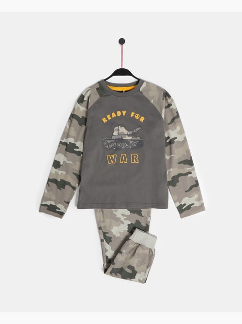 Pyjama de guerre à manches longues DIVER pour garçon - Kiabi