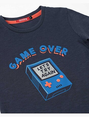 Pyjama de jeu à manches courtes DIVER pour garçon
