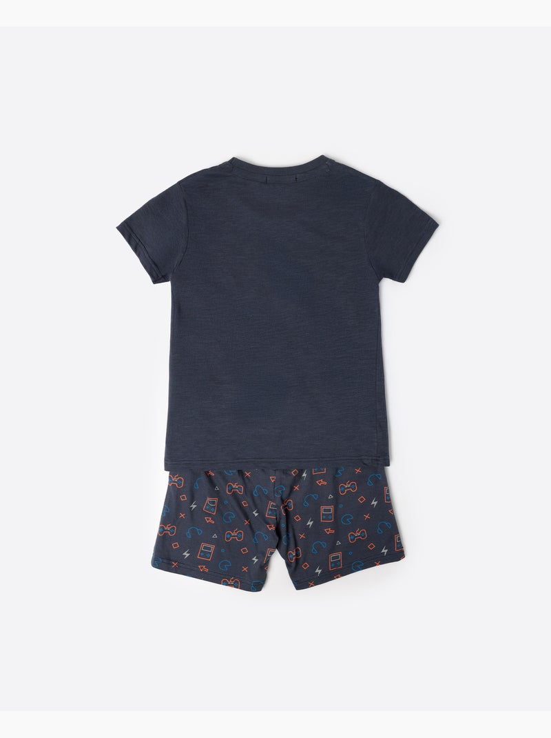 Pyjama de jeu à manches courtes DIVER pour garçon Gris - Kiabi
