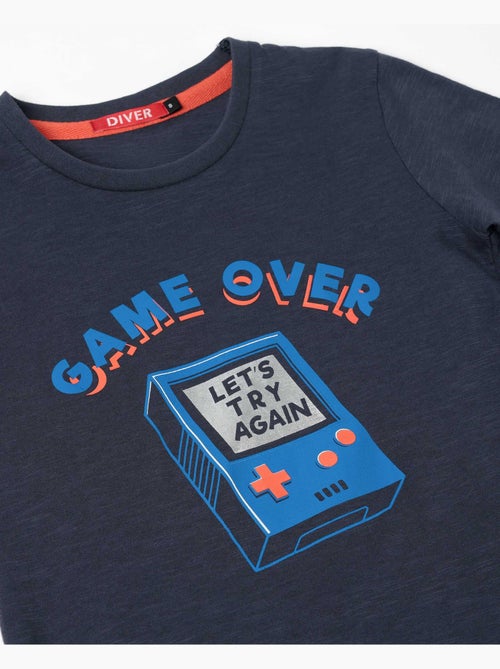 Pyjama de jeu à manches courtes DIVER pour garçon - Kiabi Pyjama de jeu à manches courtes DIVER pour garçon - Kiabi