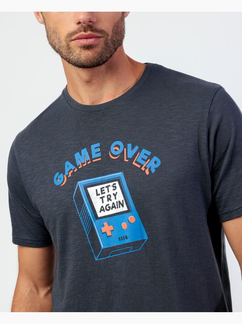 Pyjama de jeu à manches courtes pour homme DIVER Gris - Kiabi