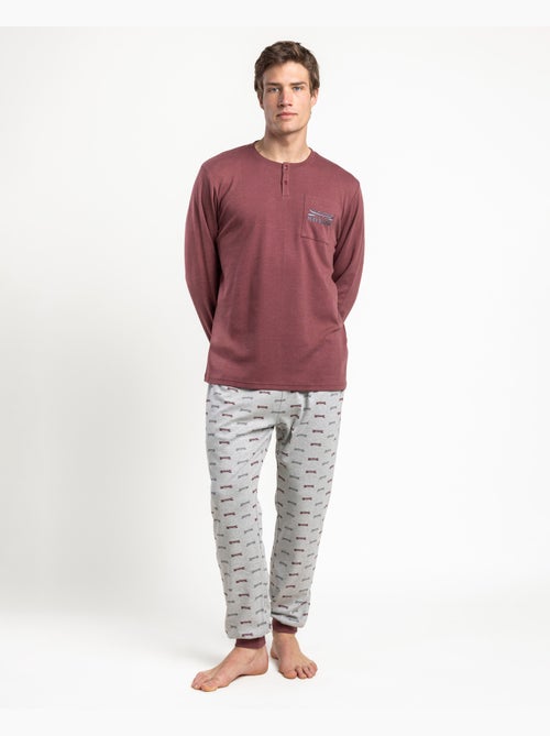 Pyjama de kayak à manches longues pour homme ADMAS - Kiabi