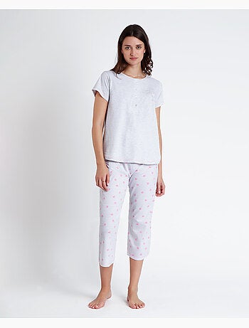 Pyjama de maternité à manches courtes style palazzo pour femme Disney Dalmatien