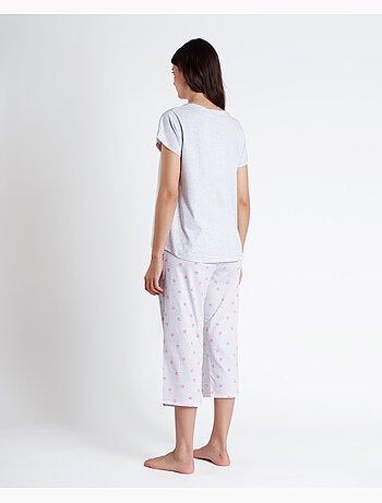 Pyjama de maternité à manches courtes style palazzo pour femme Disney Dalmatien
