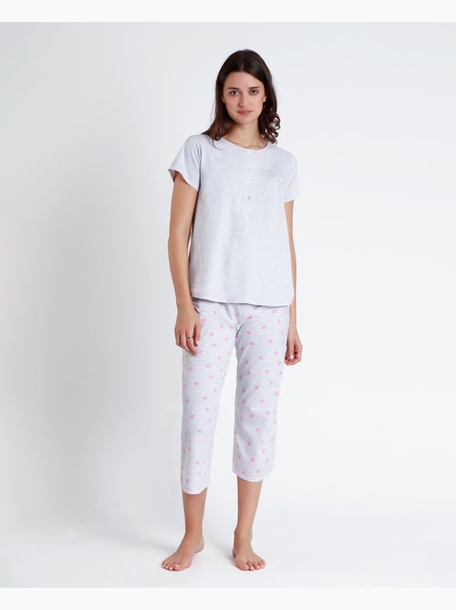 Pyjama de maternité à manches courtes style palazzo pour femme Disney Dalmatien - Kiabi