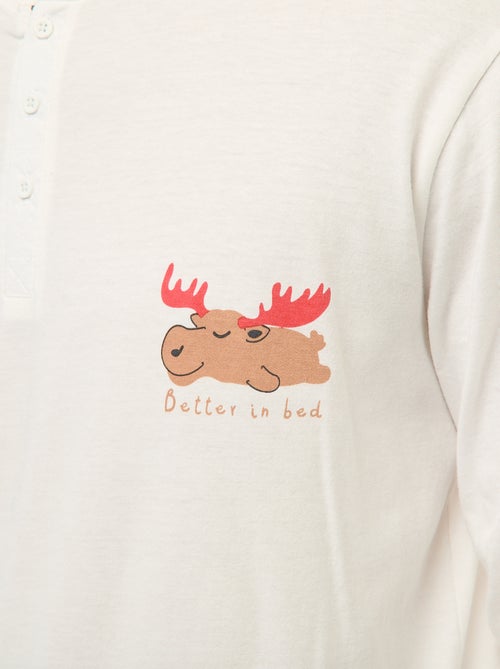 Pyjama de Noël - 2 pièces - Kiabi