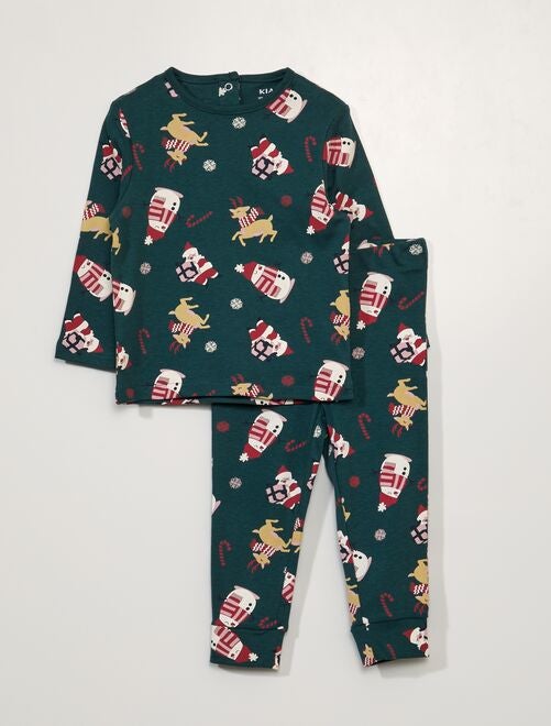 Pyjama de Noël - 2 pièces - Kiabi
