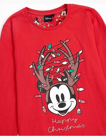 Pyjama de Noël à manches longues Disney Mickey pour fille