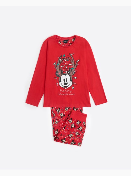 Pyjama de Noël à manches longues Disney Mickey pour fille - Kiabi Pyjama de Noël à manches longues Disney Mickey pour fille - Kiabi