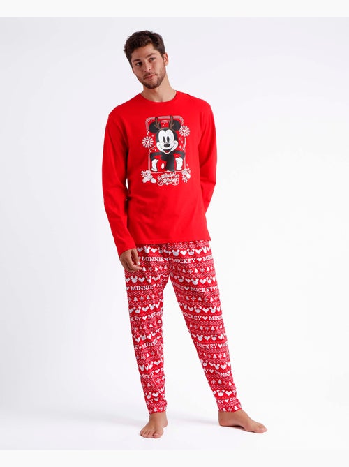 Pyjama de Noël à manches longues Mickey Disney pour homme - Kiabi Pyjama de Noël à manches longues Mickey Disney pour homme - Kiabi