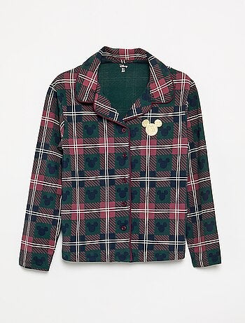 Pyjama de Noël 'Disney' 'Mickey' 2 pièces - Veste + pantalon