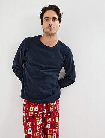 Pyjama de Noël en polaire, MO Fashion