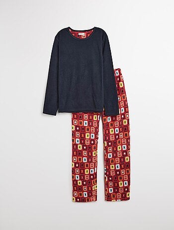 Pyjama de Noël en polaire, MO Fashion