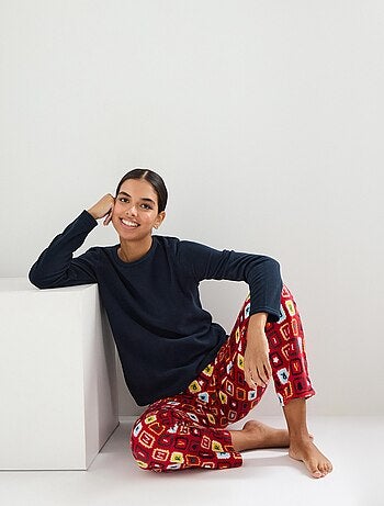 Pyjama de Noël en polaire, MO Fashion