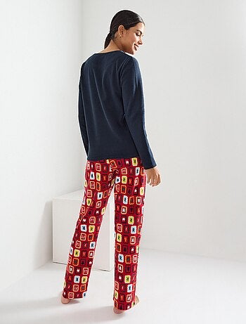 Pyjama de Noël en polaire, MO Fashion