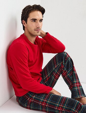 Pyjama de Noël en polaire, MO Fashion