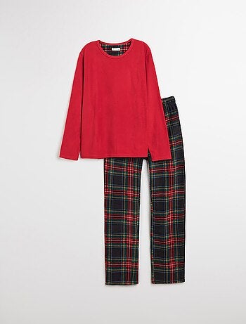 Pyjama de Noël en polaire, MO Fashion