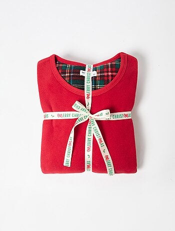 Pyjama de Noël en polaire, MO Fashion