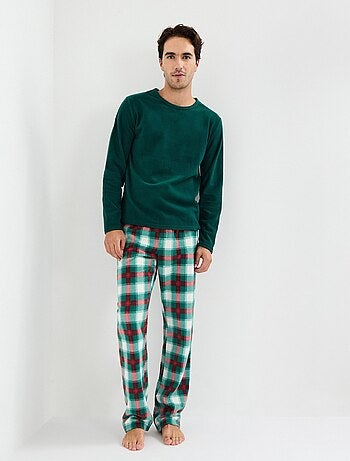 Pyjama de Noël en polaire, MO Fashion