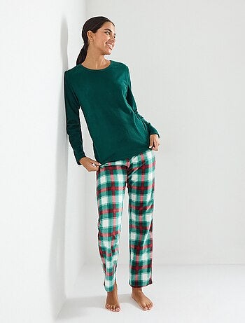 Pyjama de Noël en polaire, MO Fashion