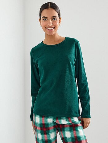 Pyjama de Noël en polaire, MO Fashion