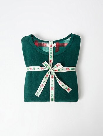 Pyjama de Noël en polaire, MO Fashion