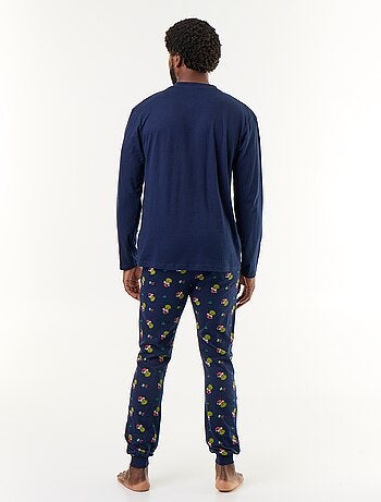 Pyjama de Noël 'Grinch' t-shirt + pantalon - 2 pièces