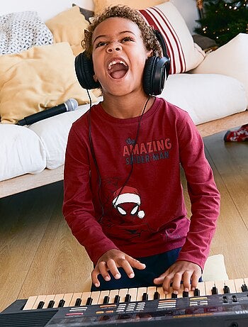 Pyjama de Noël 'Marvel' 'Spiderman' 2 pièces