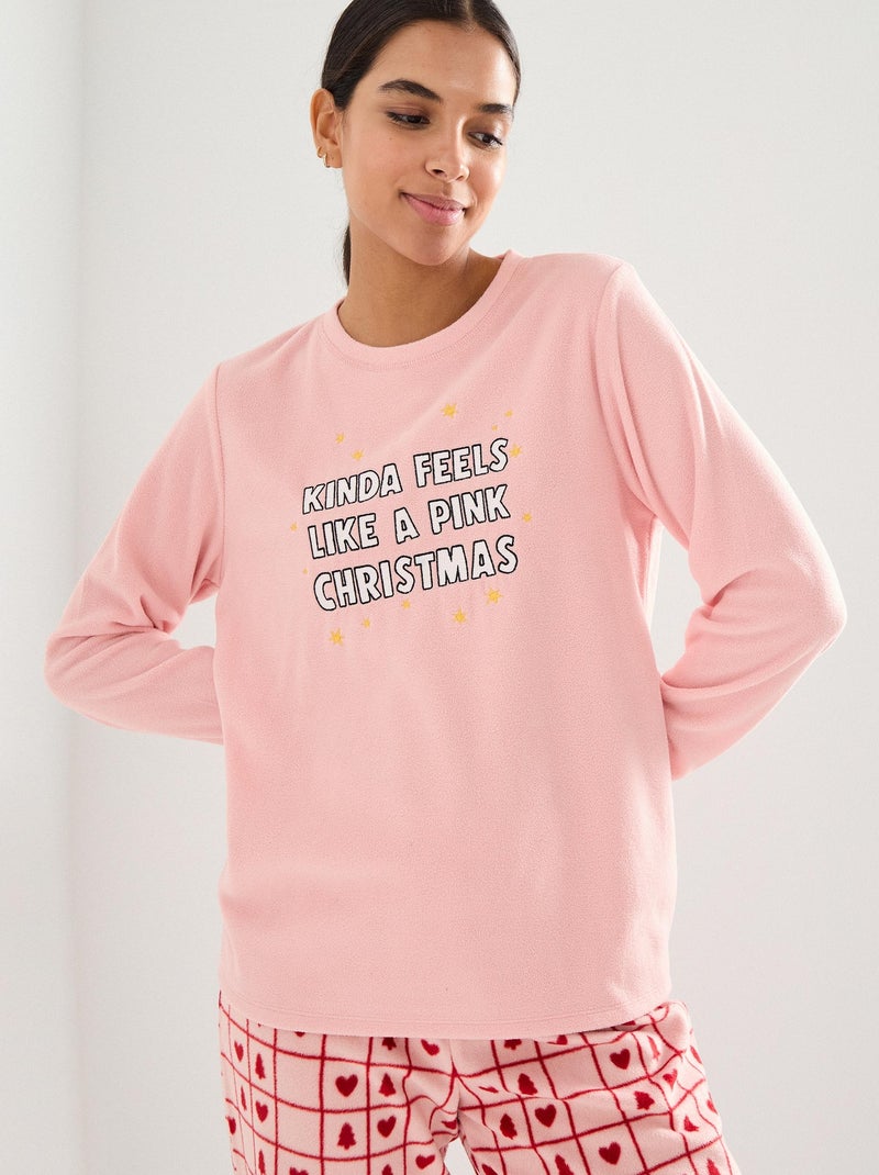 Pyjama de Noël, MO Fashion Rose - Kiabi
