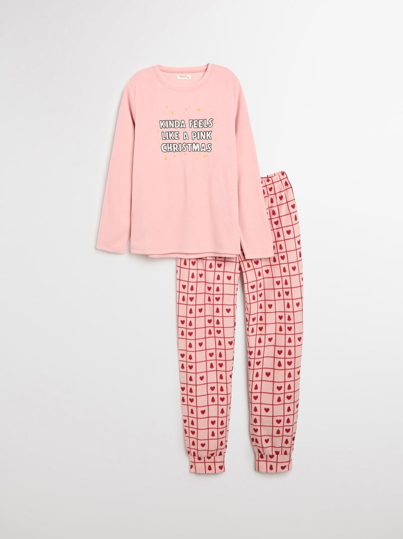 Pyjama de Noël, MO Fashion Rose - Kiabi