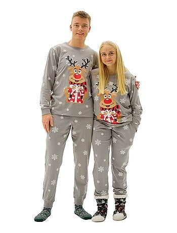 Pyjama de Noël "Rudolph" - 100% coton BIO