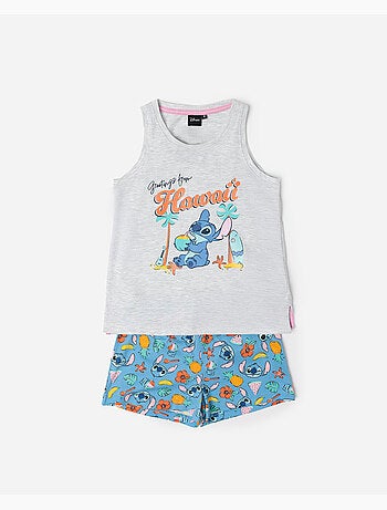 Pyjama de plage à manches courtes Stitch pour fille DISNEY