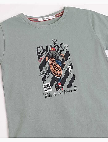 Pyjama de skate à manches courtes pour garçon ADMAS