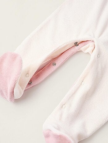 Pyjama de velours, brodée de corouille SCRAPBOOKING