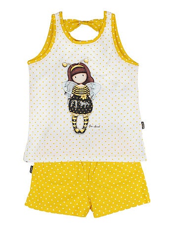 Pyjama débardeur et short Bee-Loved