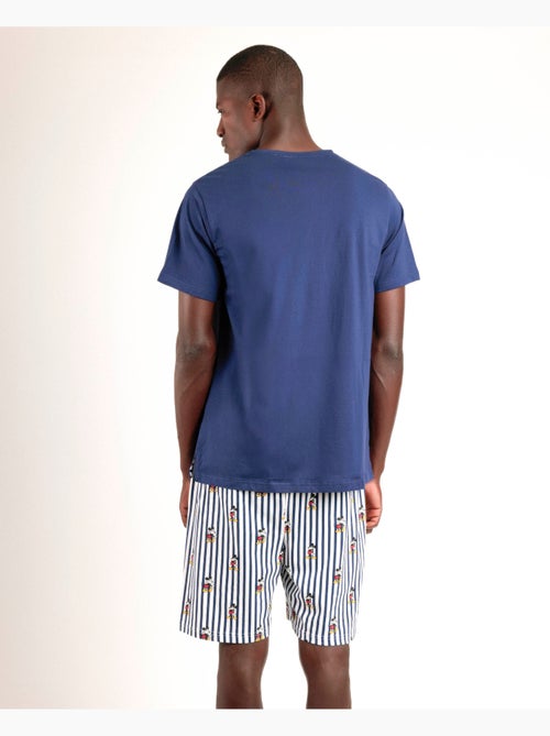 Pyjama d'été à manches courtes Mickey Ny pour homme de Disney - Kiabi