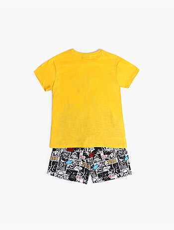 Pyjama d'été à manches courtes pour garçon STAR WARS