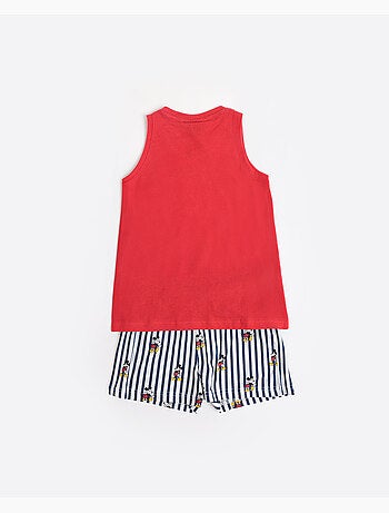 Pyjama d'été sans manches Disney Mickey Ny pour filles