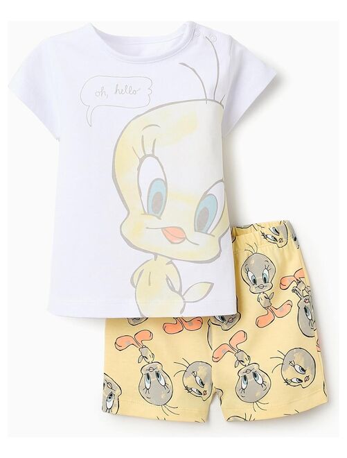 Pyjama deux pièces pour bébé manches courtes WARNER TWEETY - Kiabi