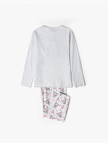 Pyjama d'hiver à manches longues ADMAS pour fille motif hibou