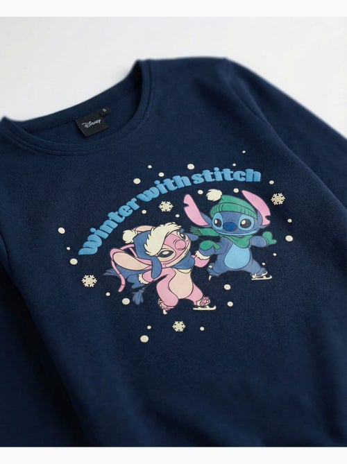 Pyjama d'hiver à manches longues Disney avec Stitch pour filles - Kiabi Pyjama d'hiver à manches longues Disney avec Stitch pour filles - Kiabi