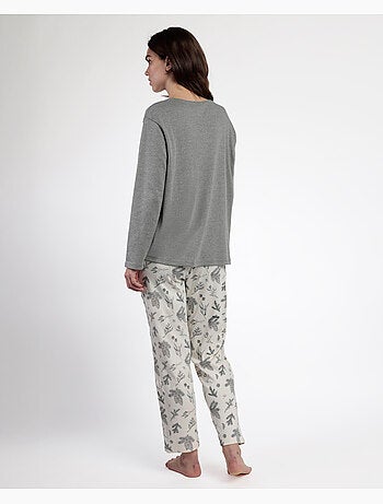 Pyjama d'hiver à manches longues pour femme ADMAS