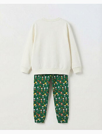 Pyjama d'hiver à manches longues pour filles PEANUTS
