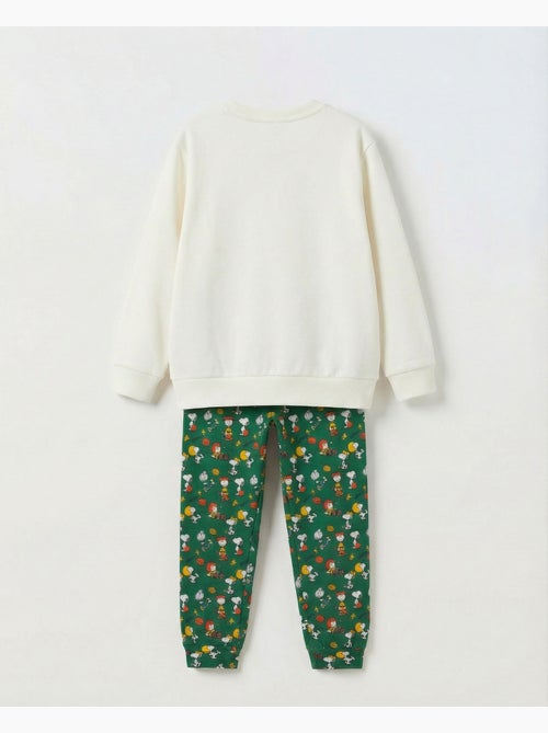 Pyjama d'hiver à manches longues pour filles PEANUTS - Kiabi Pyjama d'hiver à manches longues pour filles PEANUTS - Kiabi