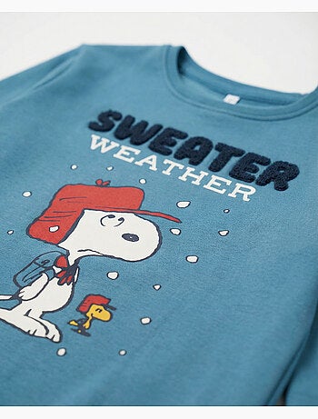 Pyjama d'hiver à manches longues pour garçon PEANUTS